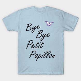 Bye Bye Petit Papillon! Purple Ombre T-Shirt